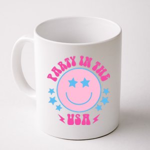 Party In The USA Retro Star Smile Coffee Mug