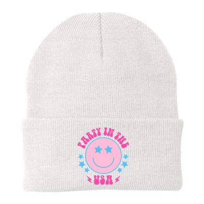 Party In The USA Retro Star Smile Beanie