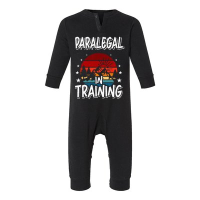 Paralegal in Training Future Paralegal Infant Fleece One Piece