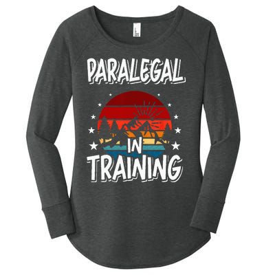 Paralegal in Training Future Paralegal Women's Perfect Tri Tunic Long Sleeve Shirt