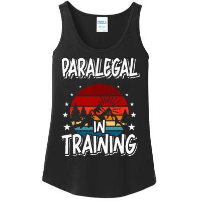 Paralegal in Training Future Paralegal Ladies Essential Tank