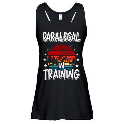 Paralegal in Training Future Paralegal Ladies Essential Flowy Tank