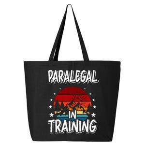 Paralegal in Training Future Paralegal 25L Jumbo Tote