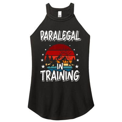 Paralegal in Training Future Paralegal Women's Perfect Tri Rocker Tank