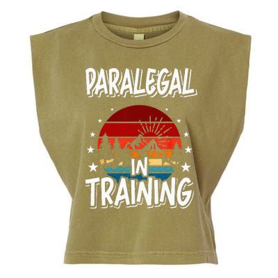 Paralegal in Training Future Paralegal Garment-Dyed Women's Muscle Tee