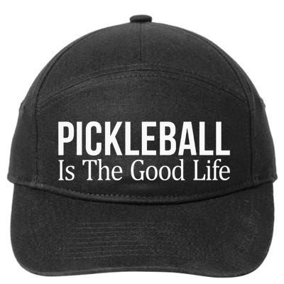 Pickleball Is The Good Life 7-Panel Snapback Hat