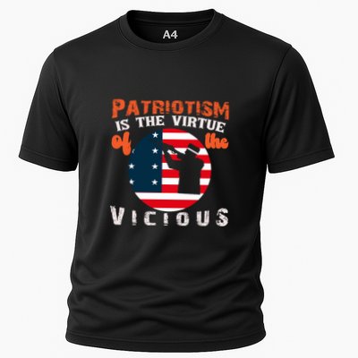Patriotism Is The Virtue Of The Vicious Memorial Day Gift American Flag Performance Shirt