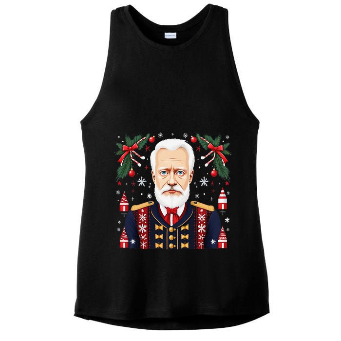 Pyotr Ilyich Tchaikovsky Christmas Nutcracker Composer Ladies PosiCharge Tri-Blend Wicking Tank