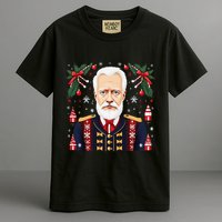 Pyotr Ilyich Tchaikovsky Christmas Nutcracker Composer Garment-Dyed Heavyweight T-Shirt