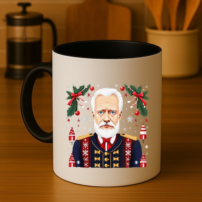 Pyotr Ilyich Tchaikovsky Christmas Nutcracker Composer Mug