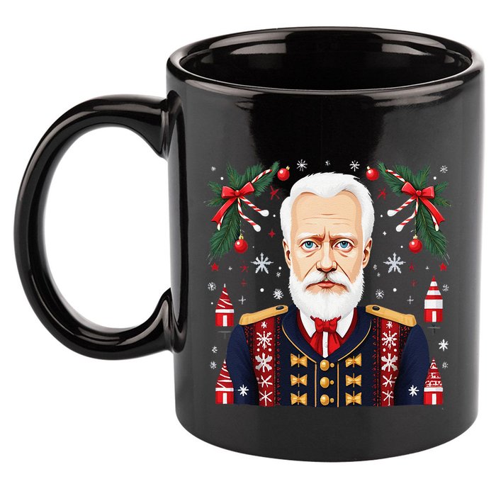 Pyotr Ilyich Tchaikovsky Christmas Nutcracker Composer 11oz C Handle Ceramic Mug