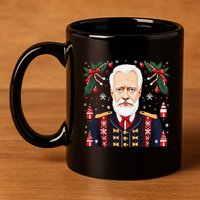 Pyotr Ilyich Tchaikovsky Christmas Nutcracker Composer 11oz C Handle Ceramic Mug