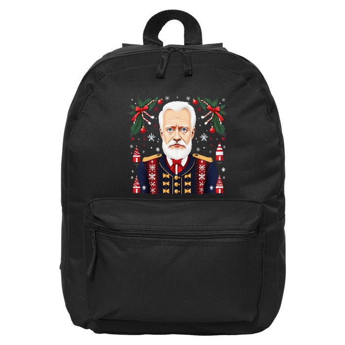 Pyotr Ilyich Tchaikovsky Christmas Nutcracker Composer 16 in Basic Backpack
