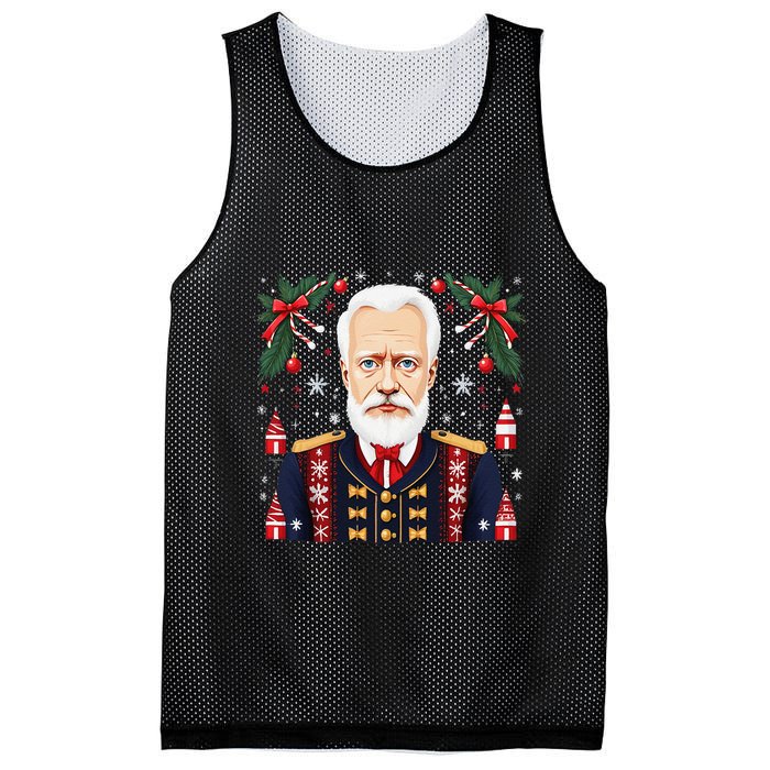 Pyotr Ilyich Tchaikovsky Christmas Nutcracker Composer Mesh Reversible Basketball Jersey Tank