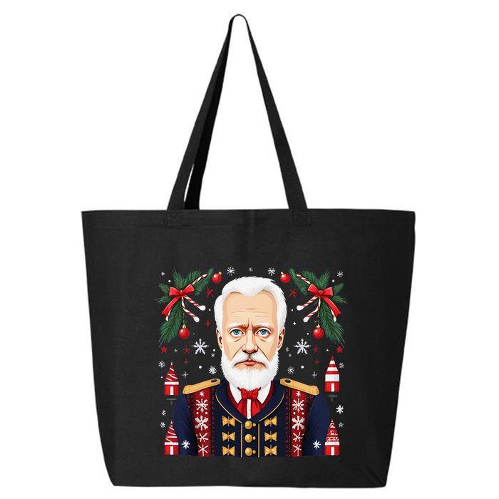 Pyotr Ilyich Tchaikovsky Christmas Nutcracker Composer 25L Jumbo Tote