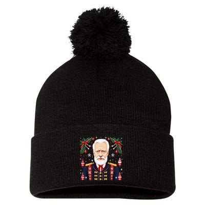 Pyotr Ilyich Tchaikovsky Christmas Nutcracker Composer Pom Pom 12in Knit Beanie