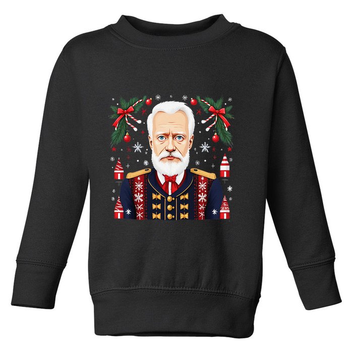 Pyotr Ilyich Tchaikovsky Christmas Nutcracker Composer Toddler Sweatshirt
