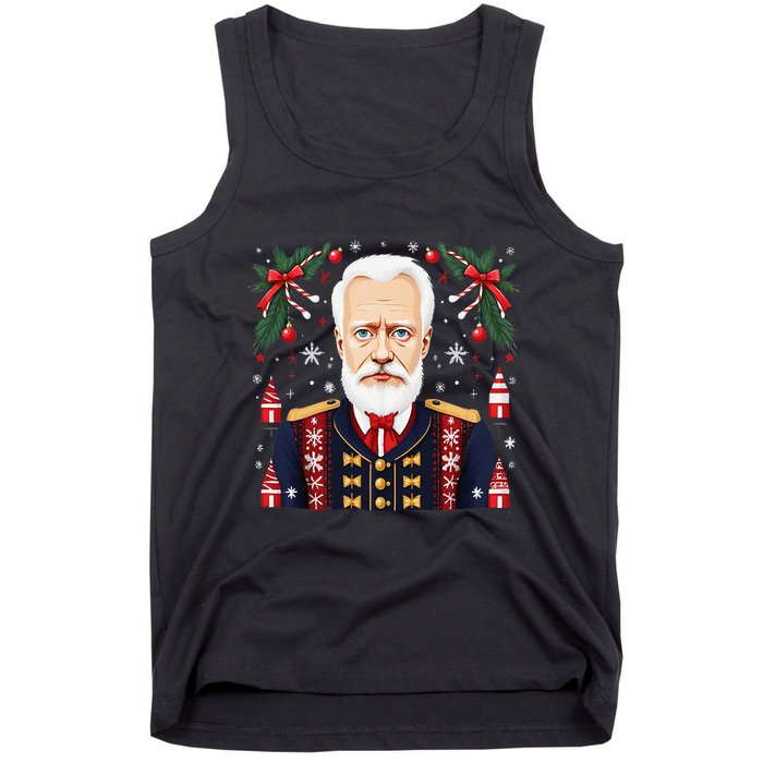 Pyotr Ilyich Tchaikovsky Christmas Nutcracker Composer Tank Top