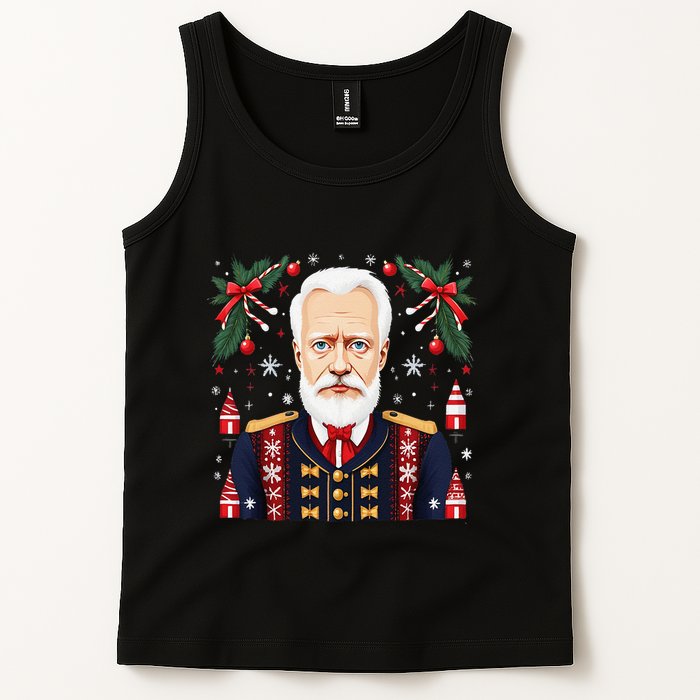 Pyotr Ilyich Tchaikovsky Christmas Nutcracker Composer Tank Top