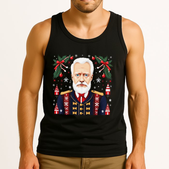 Pyotr Ilyich Tchaikovsky Christmas Nutcracker Composer Tank Top