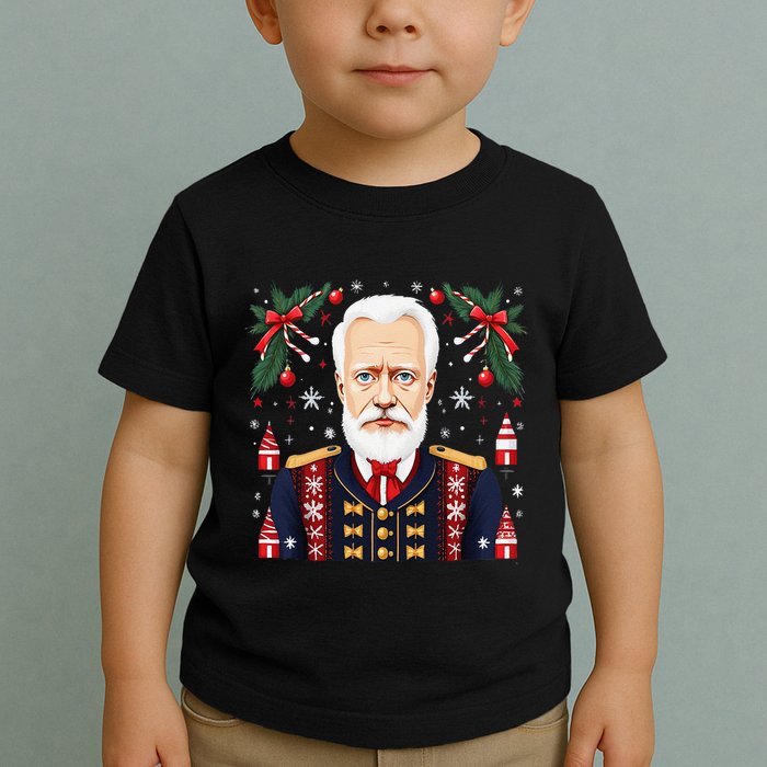 Pyotr Ilyich Tchaikovsky Christmas Nutcracker Composer Toddler T-Shirt