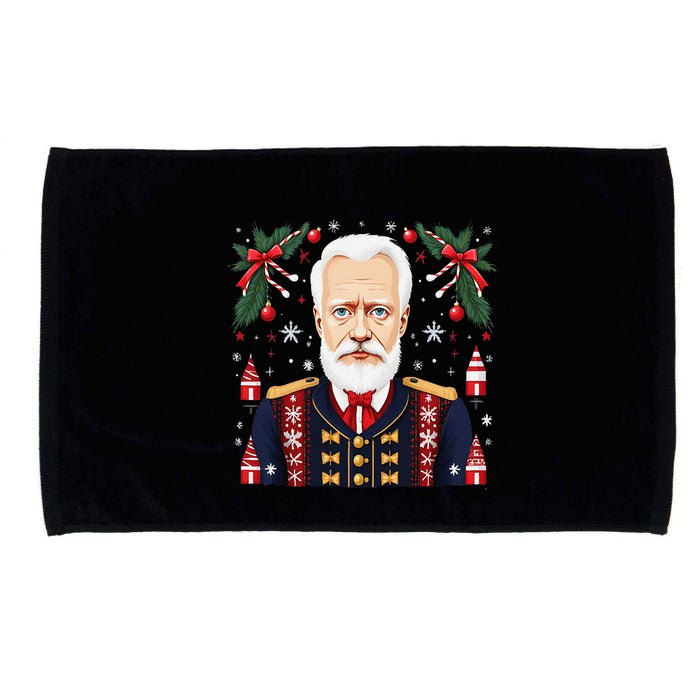 Pyotr Ilyich Tchaikovsky Christmas Nutcracker Composer Microfiber Hand Towel