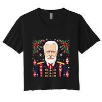 Pyotr Ilyich Tchaikovsky Christmas Nutcracker Composer Crop Top