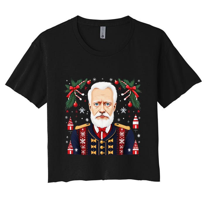 Pyotr Ilyich Tchaikovsky Christmas Nutcracker Composer Crop Top