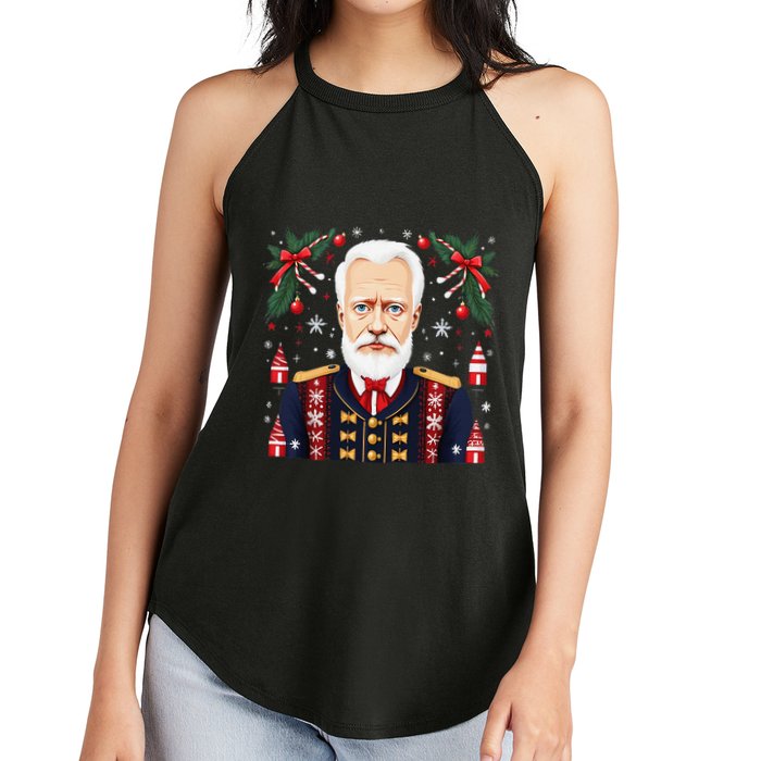 Pyotr Ilyich Tchaikovsky Christmas Nutcracker Composer Women's Perfect Tri Rocker Tank