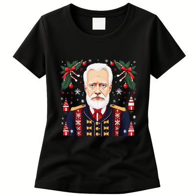 Pyotr Ilyich Tchaikovsky Christmas Nutcracker Composer Womens T-Shirt
