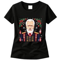 Pyotr Ilyich Tchaikovsky Christmas Nutcracker Composer Womens T-Shirt