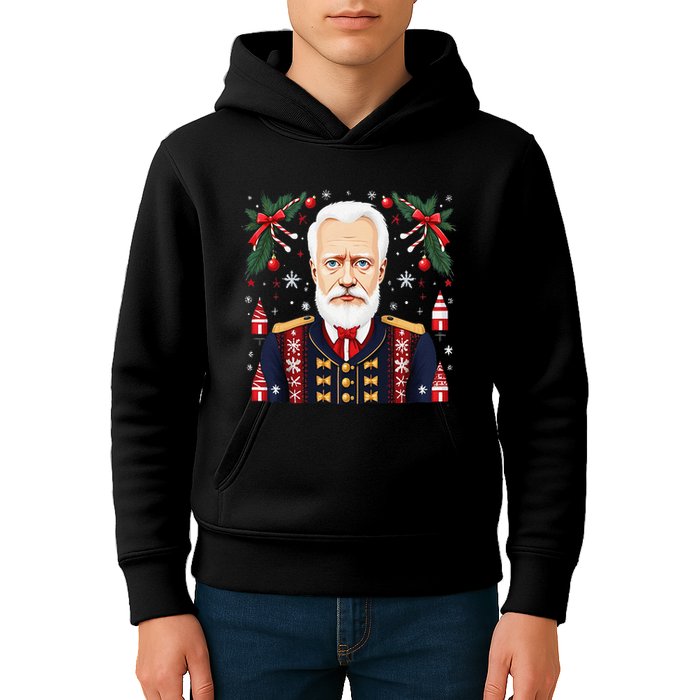 Pyotr Ilyich Tchaikovsky Christmas Nutcracker Composer Kids Hoodie