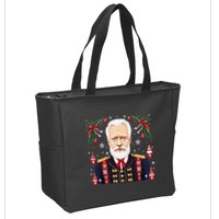Pyotr Ilyich Tchaikovsky Christmas Nutcracker Composer Zip Tote Bag