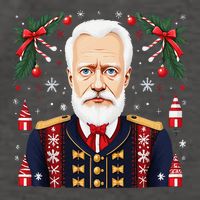 Pyotr Ilyich Tchaikovsky Christmas Nutcracker Composer Vector Backpack