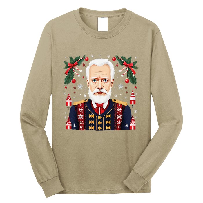 Pyotr Ilyich Tchaikovsky Christmas Nutcracker Composer Long Sleeve Shirt