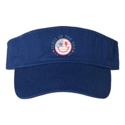 Party In The Usa 4th Of July Preppy Smile Aesthetic Gift Visor