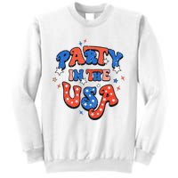 Party In The USA 4th Of July Independence Day USA Vintage Sweatshirt