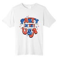 Party In The USA 4th Of July Independence Day USA Vintage Tall Fusion ChromaSoft Performance T-Shirt