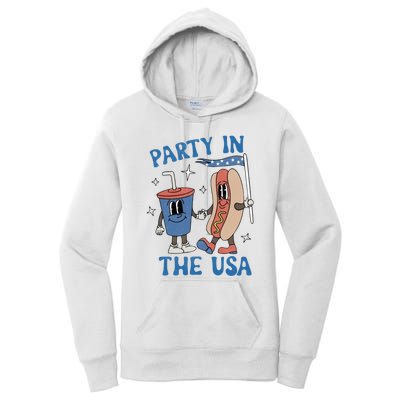 Party In The Usa Women's Pullover Hoodie