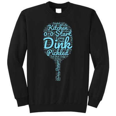 Pickleball improves the phrases of the memory drink player Sweatshirt