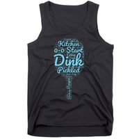 Pickleball improves the phrases of the memory drink player Tank Top