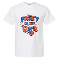 Party In The USA 4th Of July Independence Day USA Vintage Garment-Dyed Heavyweight T-Shirt