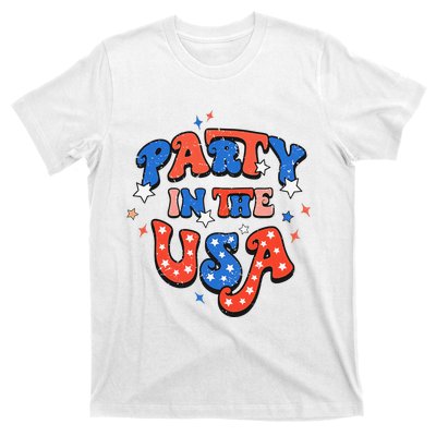 Party In The USA 4th Of July Independence Day USA Vintage T-Shirt