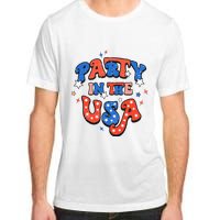 Party In The USA 4th Of July Independence Day USA Vintage Adult ChromaSoft Performance T-Shirt