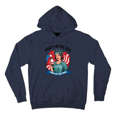 Party In The Usa Land Of The Free 4th Of July Tall Hoodie