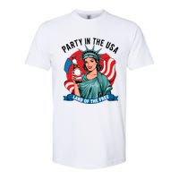 Party In The Usa Land Of The Free 4th Of July Softstyle CVC T-Shirt