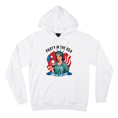 Party In The Usa Land Of The Free 4th Of July Hoodie