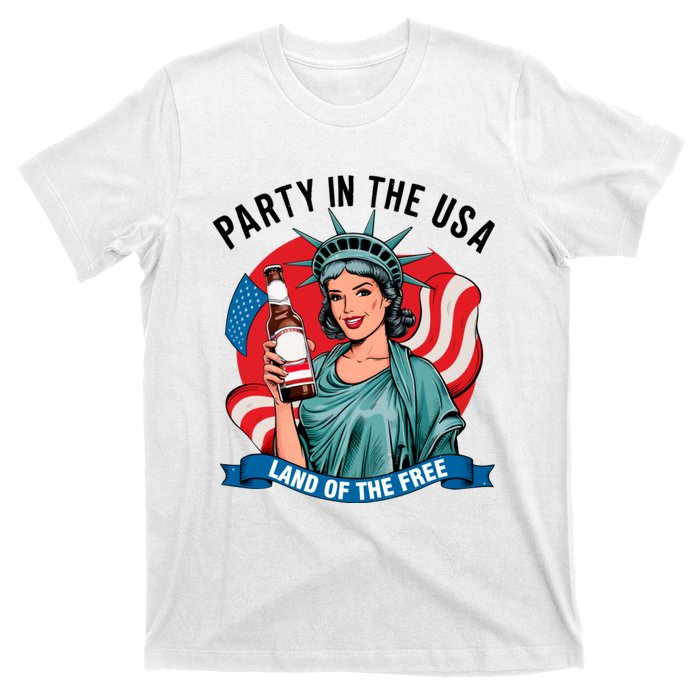 Party In The Usa Land Of The Free 4th Of July T-Shirt