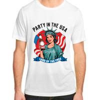 Party In The Usa Land Of The Free 4th Of July Adult ChromaSoft Performance T-Shirt