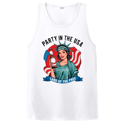 Party In The Usa Land Of The Free 4th Of July PosiCharge Competitor Tank